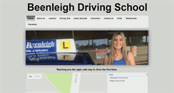 Desktop Screenshot of beenleighdrivingschool.com.au